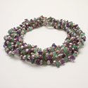Pearls and Gemstones Necklace