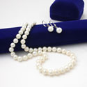 White Pearl Jewelry Set