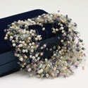 Pearls and Gemstones Illusion Necklace