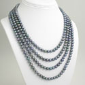 Black Pearl Necklace - Black Pearl Jewelry