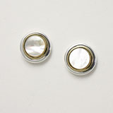 Tiffany Style Mother of Pearl Earrings
