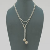 Pearl Lariat Necklace