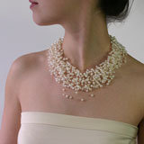 Pearl Illusion Bridal Necklace