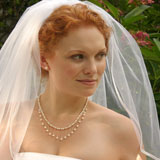 Pearl Bridal Necklace - White Pearl Jewelry
