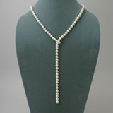 Lariat of Pearls Necklace