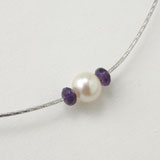 Pearl and Amethyst Necklace