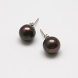 Black Pearl Earrings - Black Pearl Jewelry